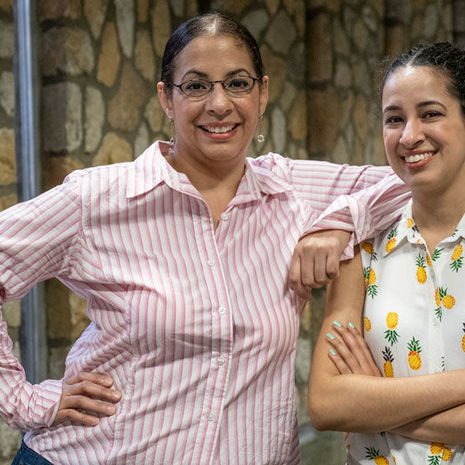 Annette Cruz and Thatyana Morales