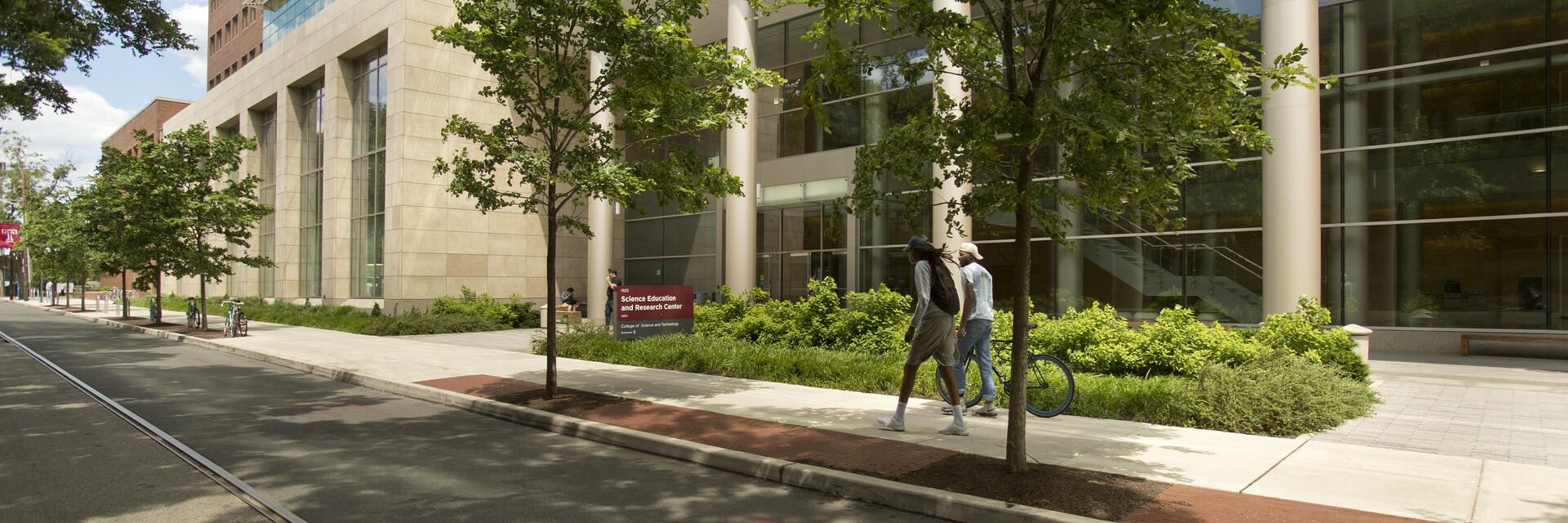 Outside Serc building