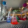 Laboratory beakers at CST building.