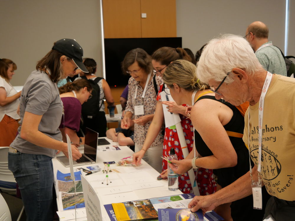Photo of educators at EES rendezvous event