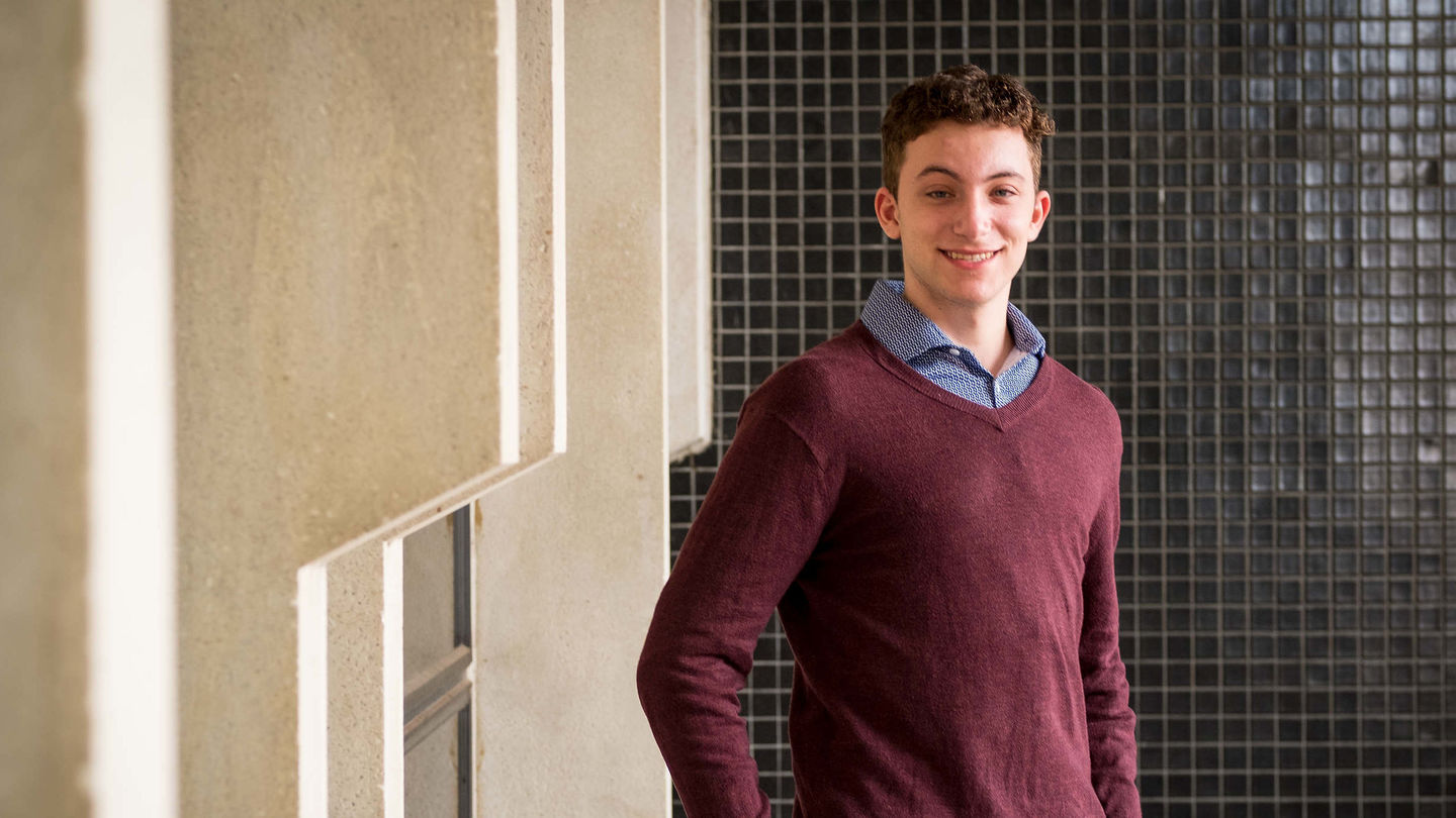 Scott Blender co-founded the Coronavirus Visualization Team. Scott Blender on campus